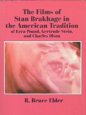 cover image of The Films of Stan Brakhage in the American Tradition of Ezra Pound, Gertrude Stein and Charles Olson